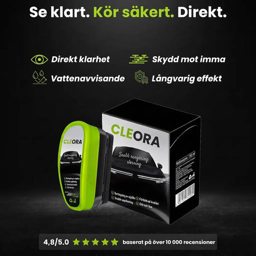 Cleora™ – Kristallklar sikt i alla väder